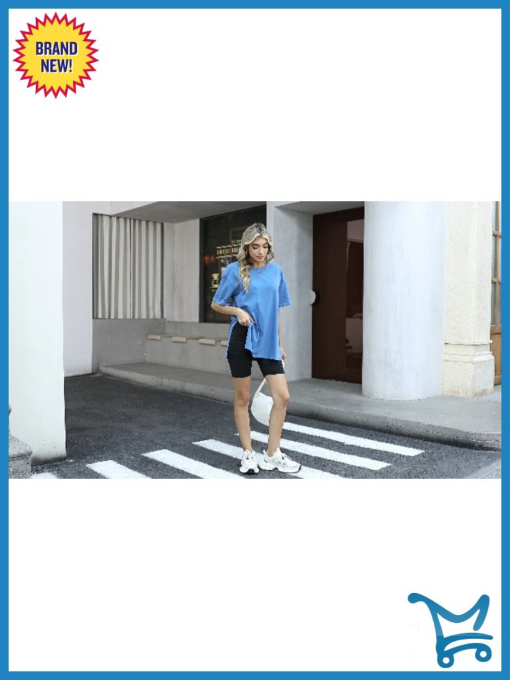 3 Pack Oversized Workout T Shirts Loose Fit Crewneck Summer Basic Tees - Picture 6 of 6